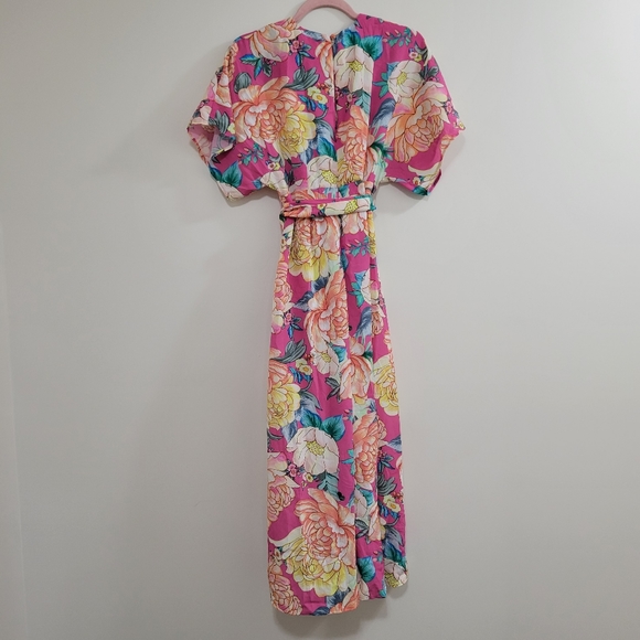 Anthro Farm Rio Eulalie Wide-Leg Jumpsuit nwt XSP - Picture 4 of 6